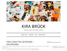 Tablet Screenshot of kirabrueck.com